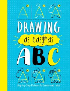 Drawing for Kids with Cursive Letters in Easy Steps ABC