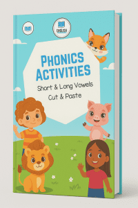 Phonics Activities short and long vowel cut & paste